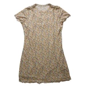 BP Dress Size 2X Ditsy Mesh Overlay